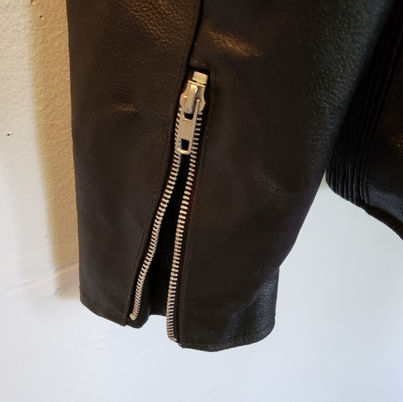 Leather Riding Jacket XL - Picture 4 of 8